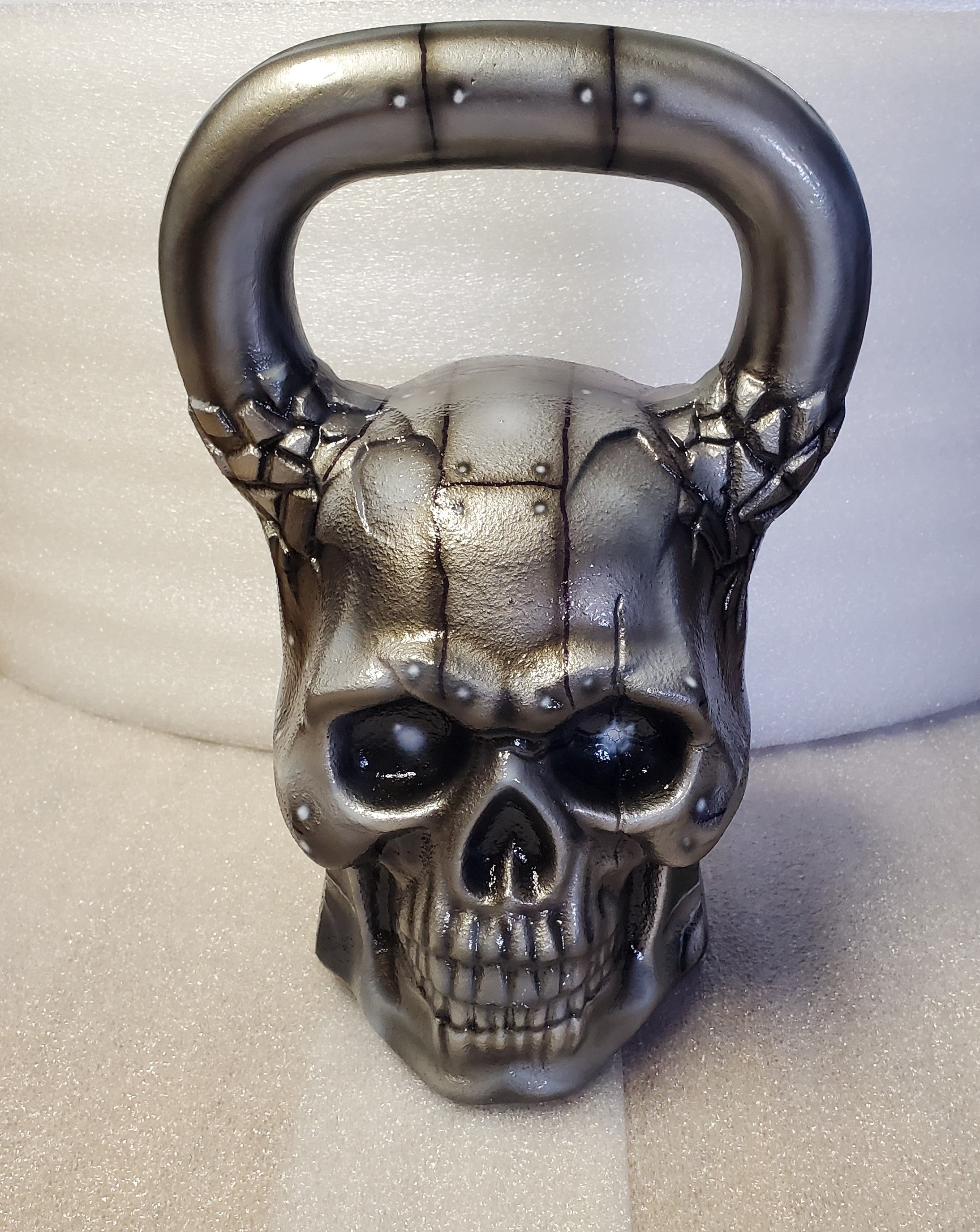 63 Pound Skull Kettlebell
