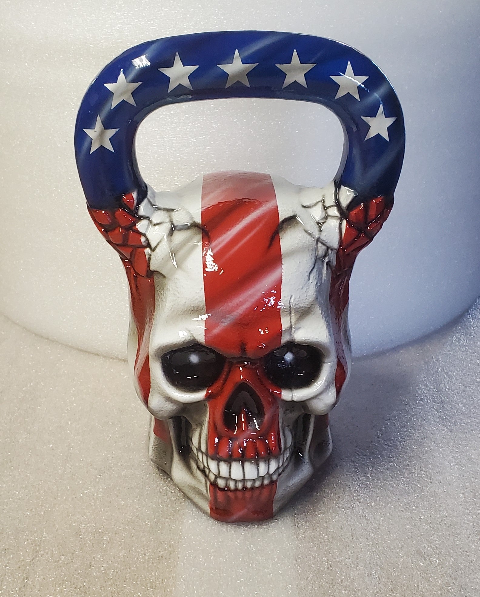 63 Pound Skull Kettlebell