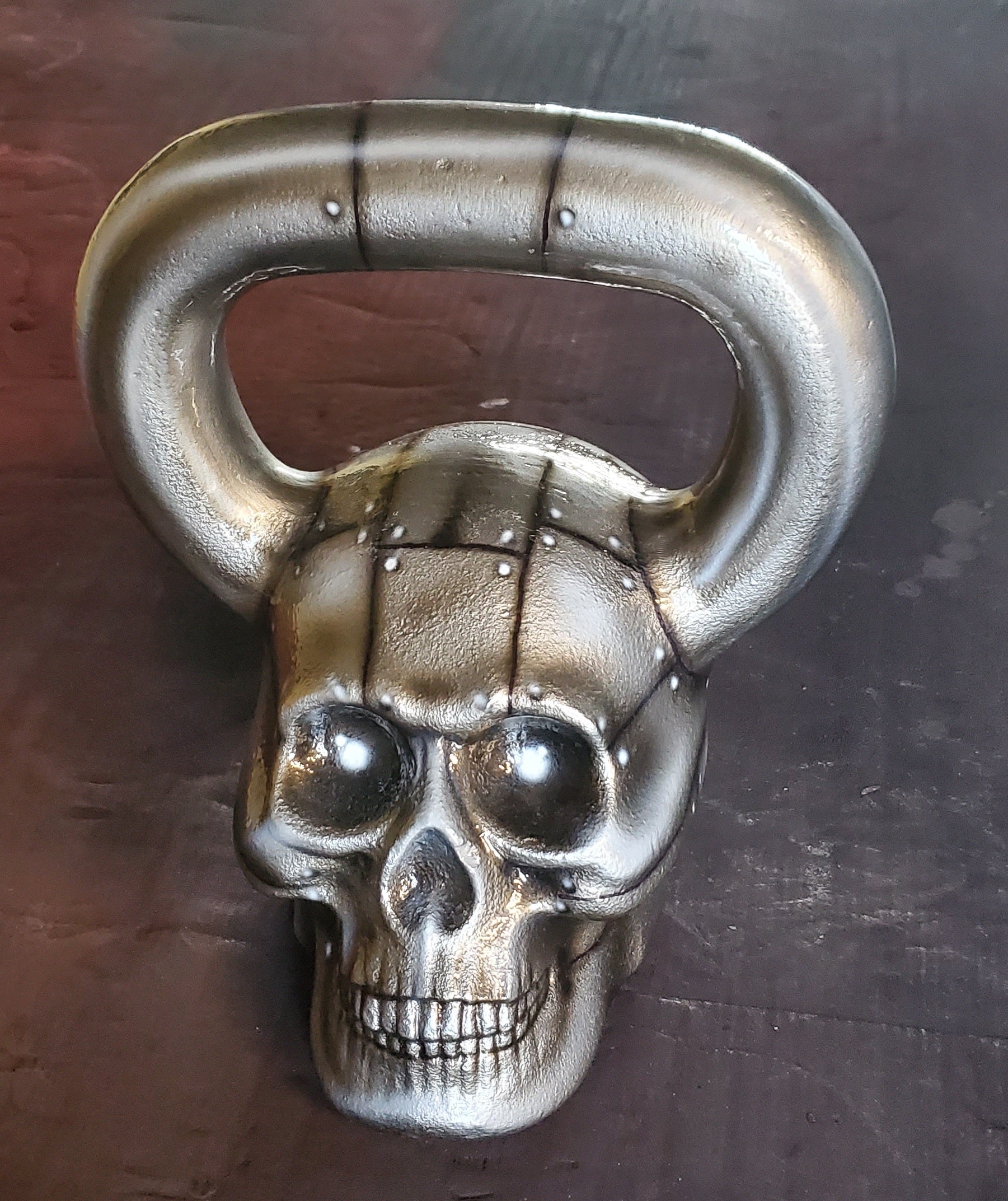 36 Pound Skull Bell