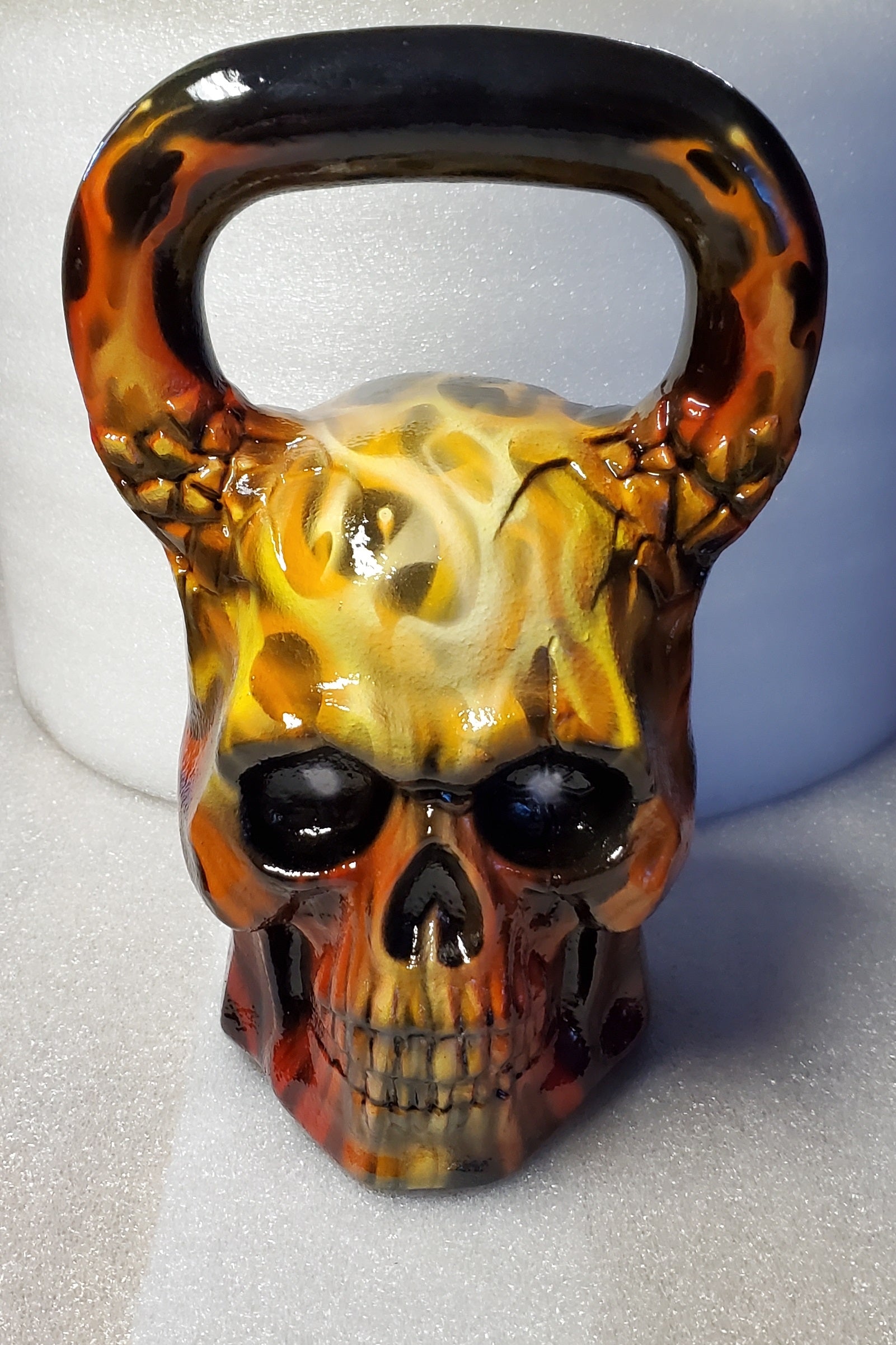 63 Pound Skull Kettlebell