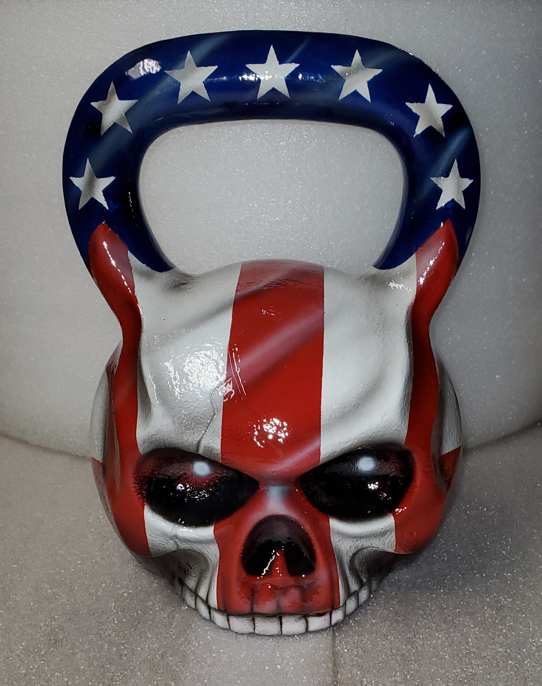 70 Pound Skull Kettlebell