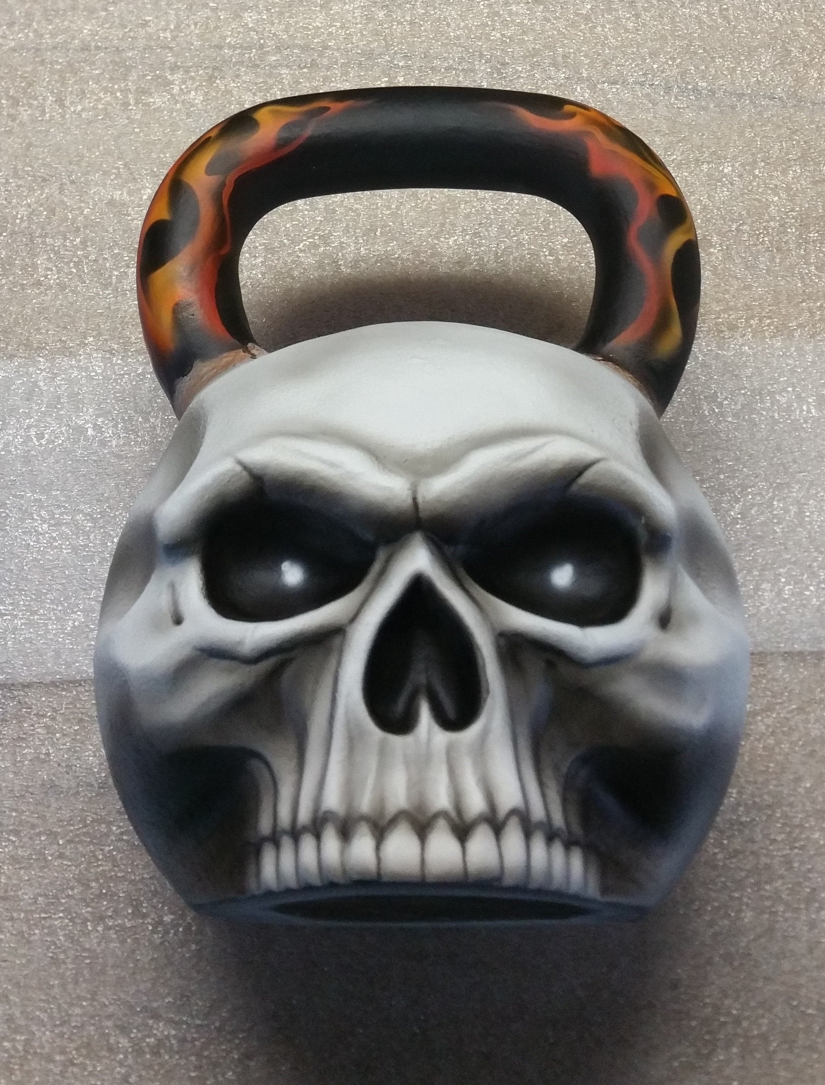 88 Pound Skull Kettlebell