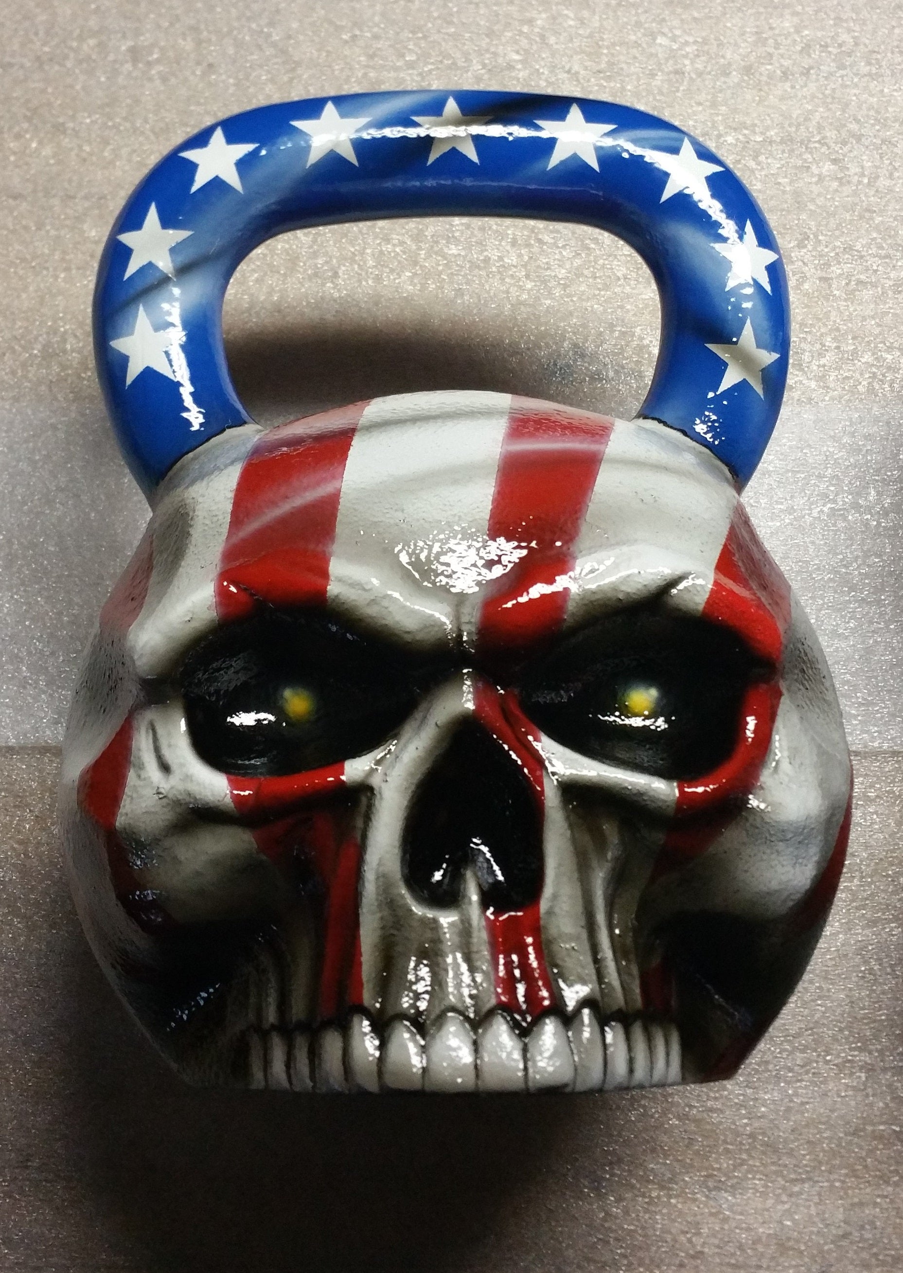 88 Pound Skull Kettlebell